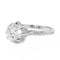 Bague 53 Bague Solitaire Or blanc Diamant 58 Facettes 2569097CN