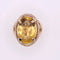 Bague Bague Vintage Citrine ovale sur or jaune 58 Facettes