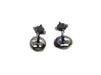 Earrings Stud earrings Black gold Diamond 58 Facettes 578735RV