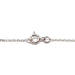 Collier Collier rond en Or blanc & diamants 58 Facettes