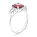 Ring 54 Ruby diamond ring 58 Facettes 61200035