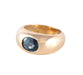 Ring GOLD & SAPPHIRE SIGNET RING 58 Facettes BO/220112