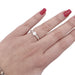 Ring 51 Cartier “Declaration” solitaire ring in platinum, diamond. 58 Facettes 33611