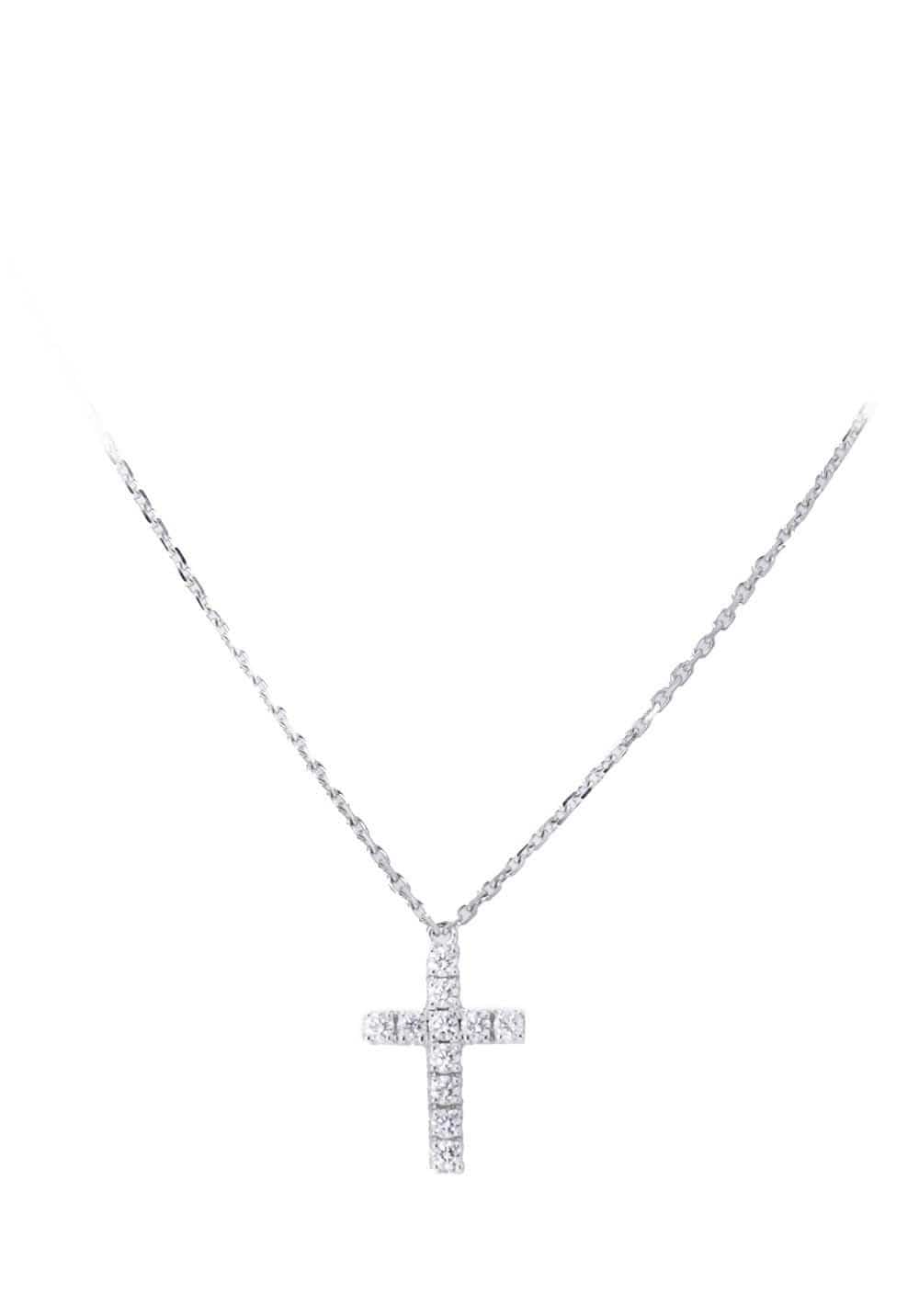 Cross necklace outlet cartier