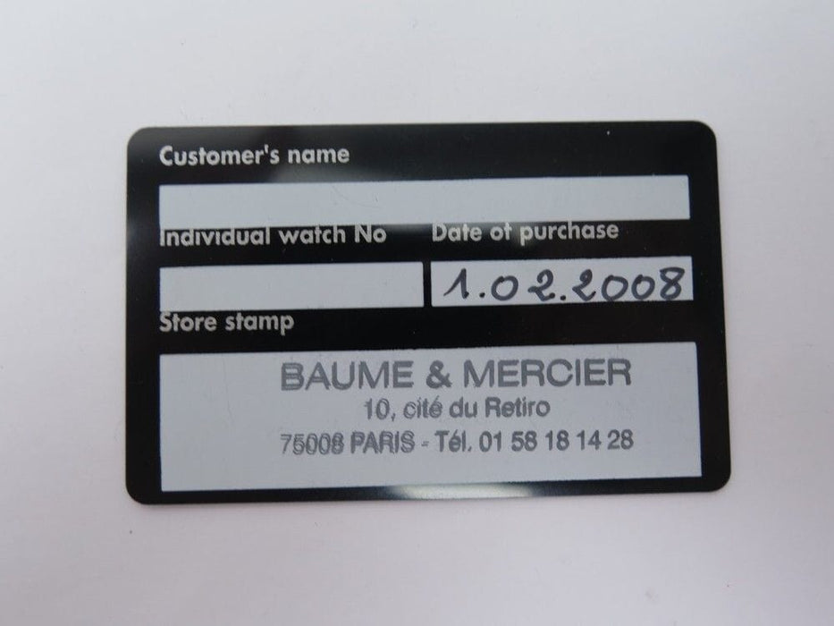 Montre montre baume & mercier linea diamants 65338 3 bracelets 58 Facettes 230893