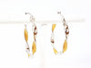 Boucles d'oreilles Boucles d'oreilles Créoles Or blanc 58 Facettes 06417CD