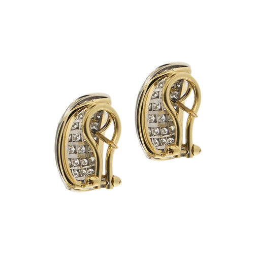 Boucles d'oreilles Boucles d'oreilles avec diamants 58 Facettes 34574