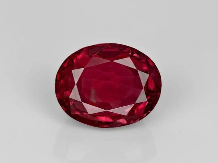 Gemstone Rubis SANG De PIGEON 1.01cts non chauffé non traité certificat IGI 58 Facettes 304