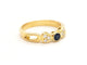 Bague 53 Bague Or jaune Saphir 58 Facettes 00793CN