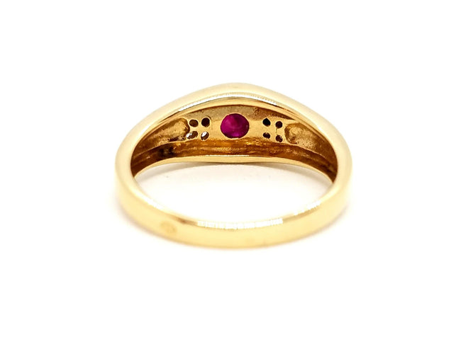 Bague 53 Bague Or jaune Rubis 58 Facettes 713701CN