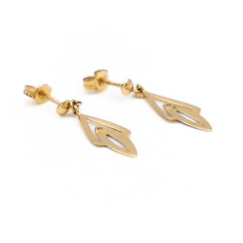 Boucles d'oreilles Boucles d'oreilles Or jaune Diamant 58 Facettes 1740873CN