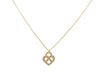 POIRAY interlace heart necklace mm 18k yellow gold 58 Facettes 257104