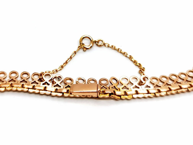 Collier Collier Or rose 58 Facettes 1140997CN