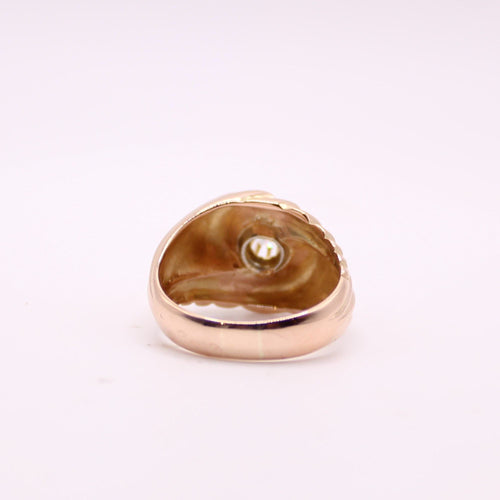 Bague Bague Tourbillon or jaune et Diamant 58 Facettes