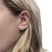 Earrings Boucheron earrings, "Ava", white gold and diamonds. 58 Facettes 30825