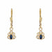 Boucles d'oreilles Boucles d'oreilles d'occasion saphir diamants 58 Facettes 21-679