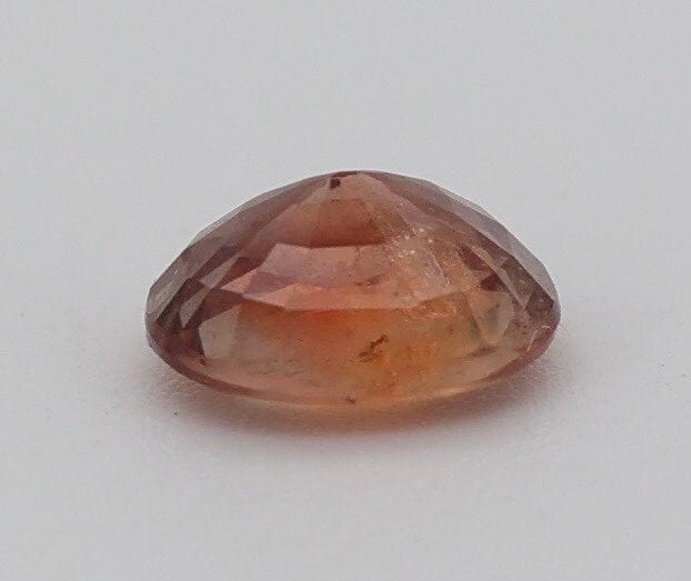 Gemstone Saphir padpardscha 0.46cts certificat 58 Facettes 96