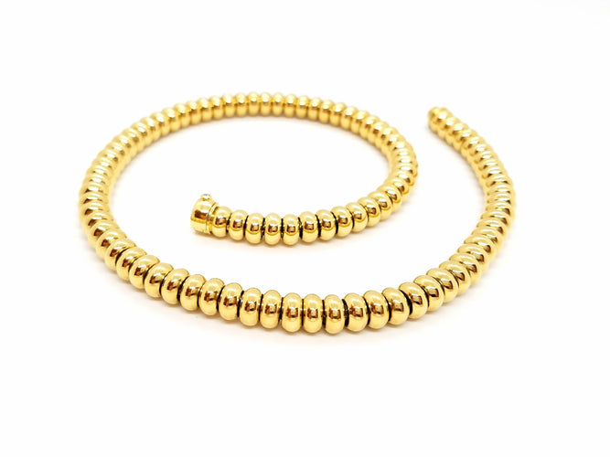 Collier Collier Or jaune Diamant 58 Facettes 740206CN
