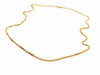 Necklace Cable link necklace Yellow gold 58 Facettes 1599841CN