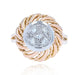 Ring 62 Vintage gold diamond ring 58 Facettes 22-081