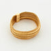 Gay FRÈRES bracelet - Yellow gold braided mesh bracelet 58 Facettes