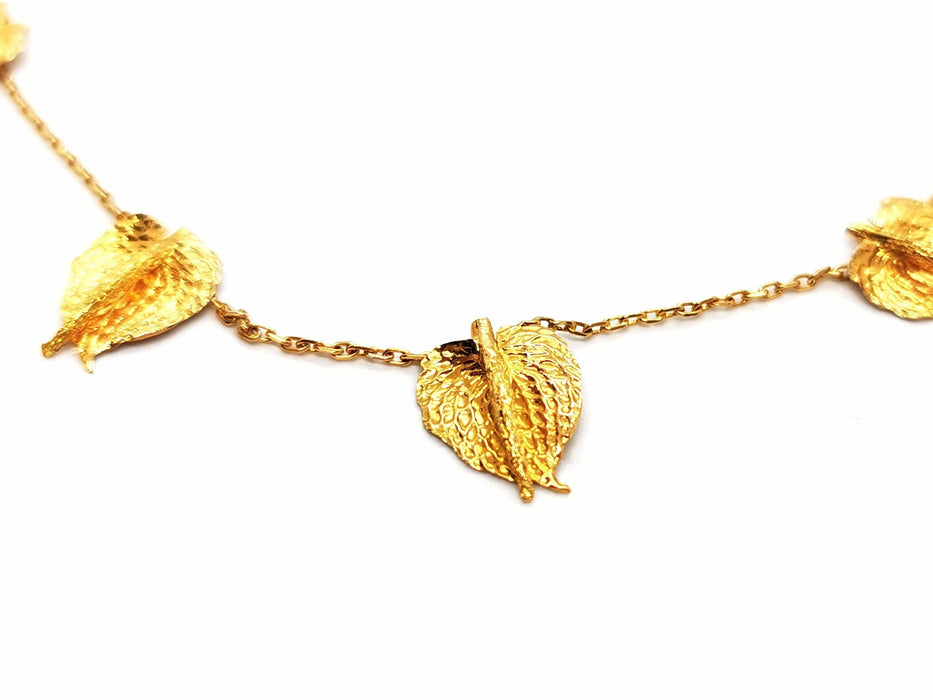 Collier Collier Fleur Or jaune 58 Facettes 1336531CN