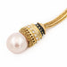 Brooch Brooch Yellow gold Pearl 58 Facettes 1530157CN