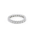 Ring 52 / White/Grey / 750 Gold American Alliance Diamonds 1.10 Carats 58 Facettes 230135R