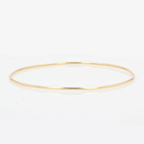 Bracelet Fin bracelet jonc or jaune 58 Facettes CVBR22