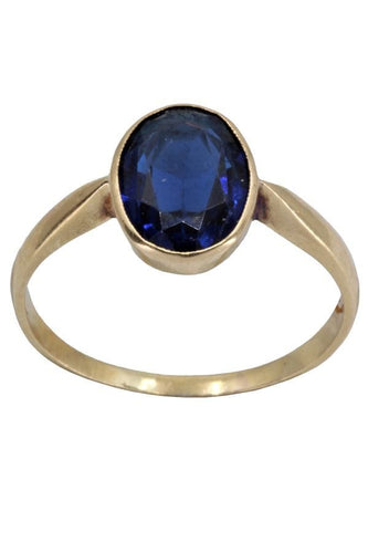 Bague 60 Bague ancienne saphir 58 Facettes 060911