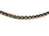 Necklace Chain link necklace White gold 58 Facettes 1089414CN