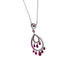 Necklace Boucheron necklace, “Cinna Pampilles, white gold, ruby. 58 Facettes 31597