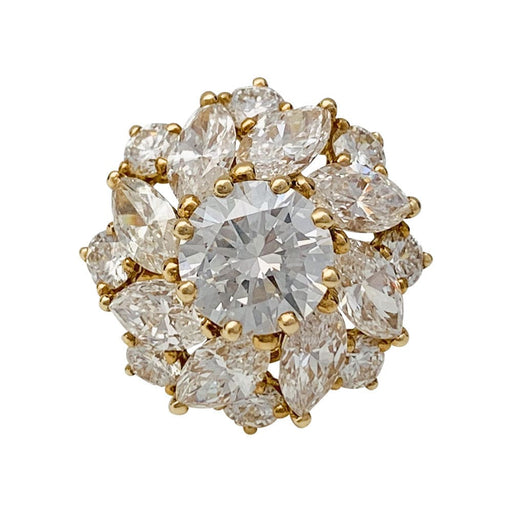 Bague 54 Bague Cartier en or jaune, diamant 1,57 carats. 58 Facettes 31255