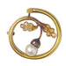 Brooch Gold brooch with diamond 58 Facettes 22152-0311