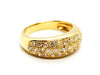 Ring 53 Yellow Gold Diamond Ring 58 Facettes 1186419CN