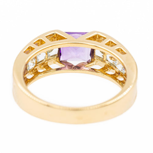 Bague 52 Bague Or jaune Améthyste 58 Facettes 2381958CN