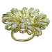 Ring Daisy ring in yellow gold 58 Facettes