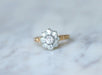 Bague Bague marguerite ancienne diamants 58 Facettes