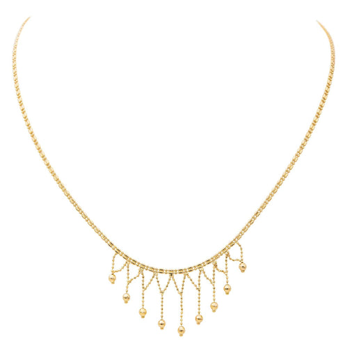 Collier Collier Pampilles Or jaune 58 Facettes 2255624CN