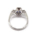 Ring Flower ring Sapphires, Aquamarine, Diamonds 58 Facettes