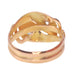 Ring 60 Double snake diamond ring 58 Facettes 23135-0300