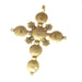 Pendant Cross pendant, gold and diamonds 58 Facettes 20237-0121