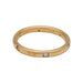 Ring 54 Pomellato ring "Lucciole" model in pink gold, diamonds. 58 Facettes 31158