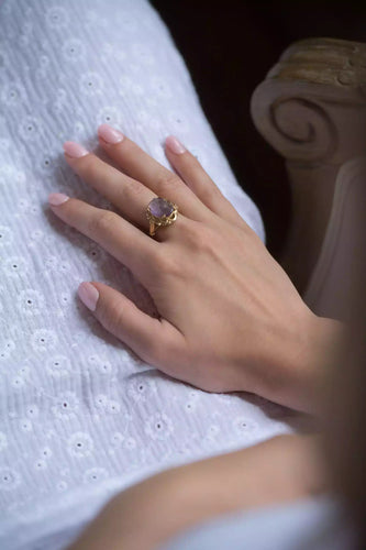 Bague 60 Bague Camée améthyste 58 Facettes 1031