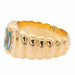 Bague 53 Bague Bandeau Or jaune Topaze 58 Facettes 2381954CN