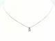 Collier Collier Chaîne + pendentif Or blanc Diamant 58 Facettes 579136RV