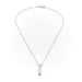 Necklace Venetian mesh necklace White gold 58 Facettes 1613491CN