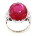 Bague 53 Bague verneuil rubis et diamants 58 Facettes 14028-0010