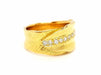 Ring 52 Ring Yellow gold Diamond 58 Facettes 757308CN