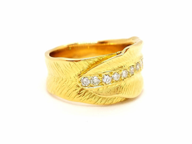 Bague 52 Bague Or jaune Diamant 58 Facettes 757308CN